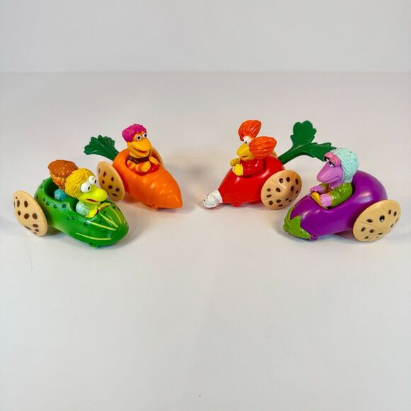 Complete Set of 4 Vintage 1988 McDonalds Fraggle Rock Happy Meal Toys | 80s - Picture 3 of 3